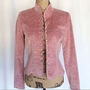 ANTONIO MELANI - Pink Velvet Jacket Size 4